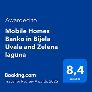 Mobile Homes Banko In Bijela Uvala And Zelena Laguna Üdülőpark